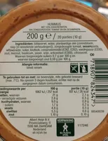 Hummus met zongedroogte tomaat en sesampasta