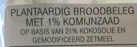 Plantaardg broodbeleg