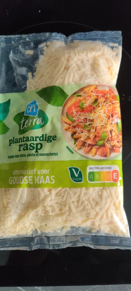 Plantaardige rasp (alternatief voor Goudse kaas)