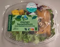 Maaltijdsalade mango hazelnoten