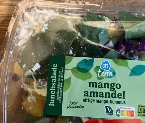 Salade mango amandel
