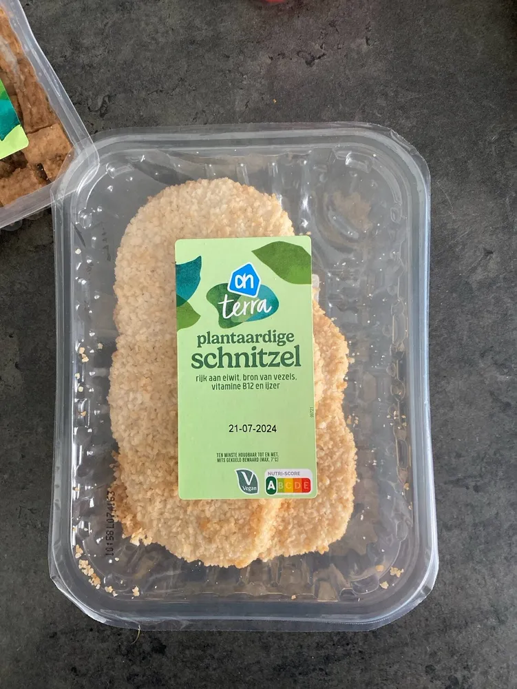 Plantaardige schnitzel