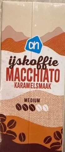 IJskoffie macchiato karamelsmaak