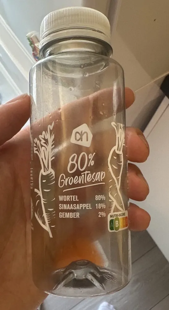 Groentesap Wortel Sinaasappel Gember