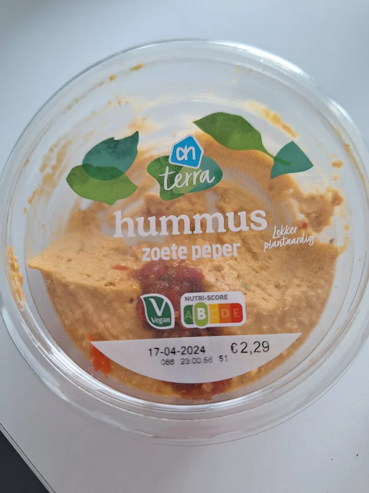 hummus zoete peper