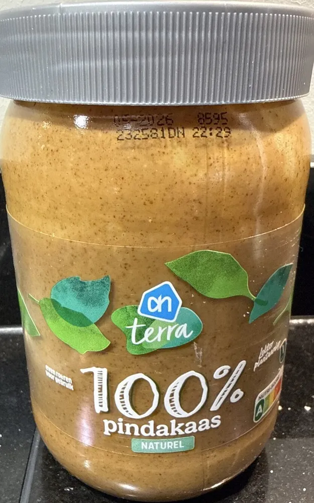 AH Terra Plantaardig 100% pindakaas naturel