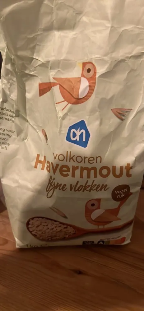 volkoren Havermout fijne vlokken