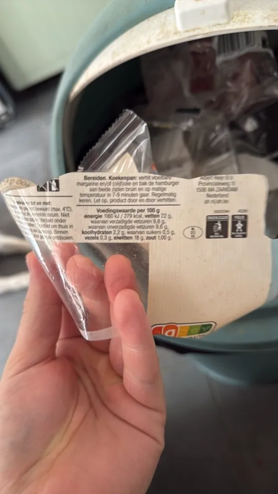 AH Runder hamburger 4 stuks
