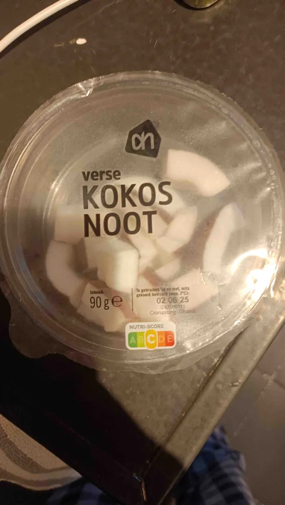 Verse kokos noot
