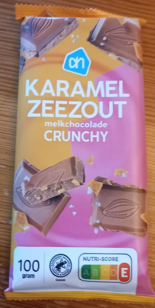Karamel Zeezout Melkchocolade Crunchy