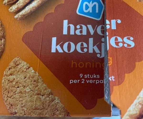 Haver koekjes honing