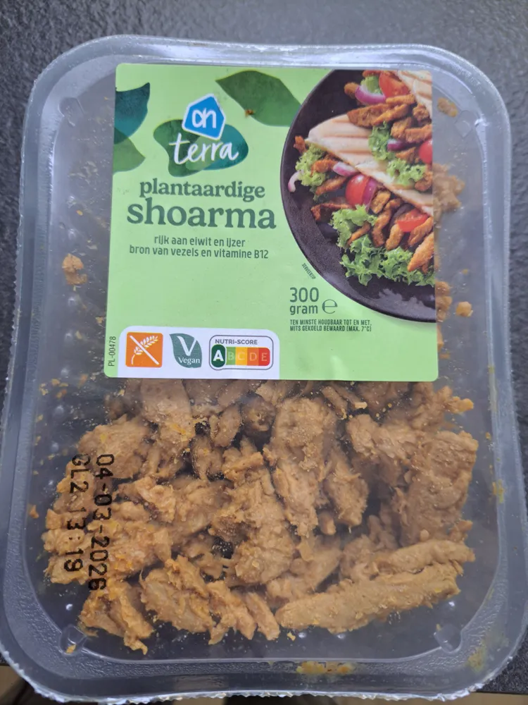 Plantaardige shoarma