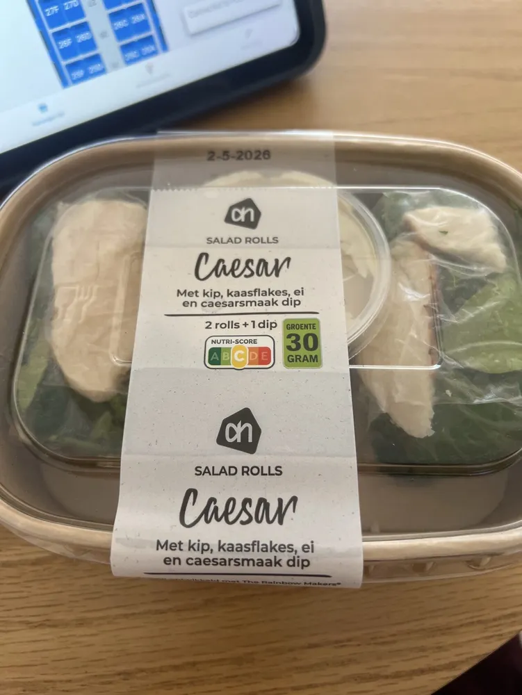 Caesar Salad Rolls