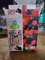 Doosje met zomer fruit