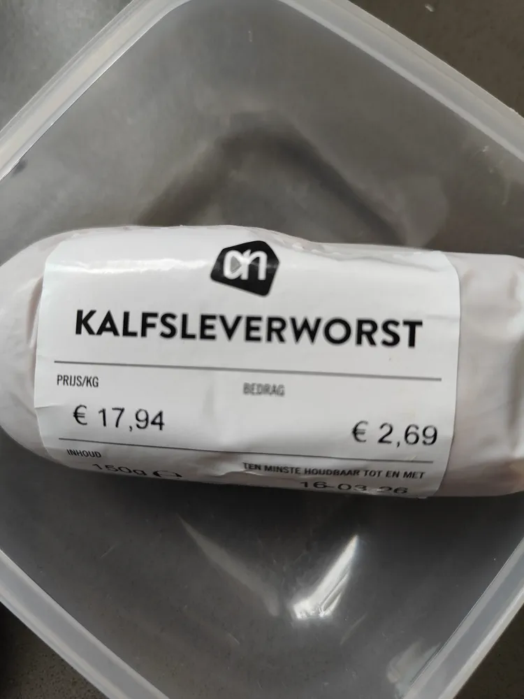 AH Kalfsleverworst