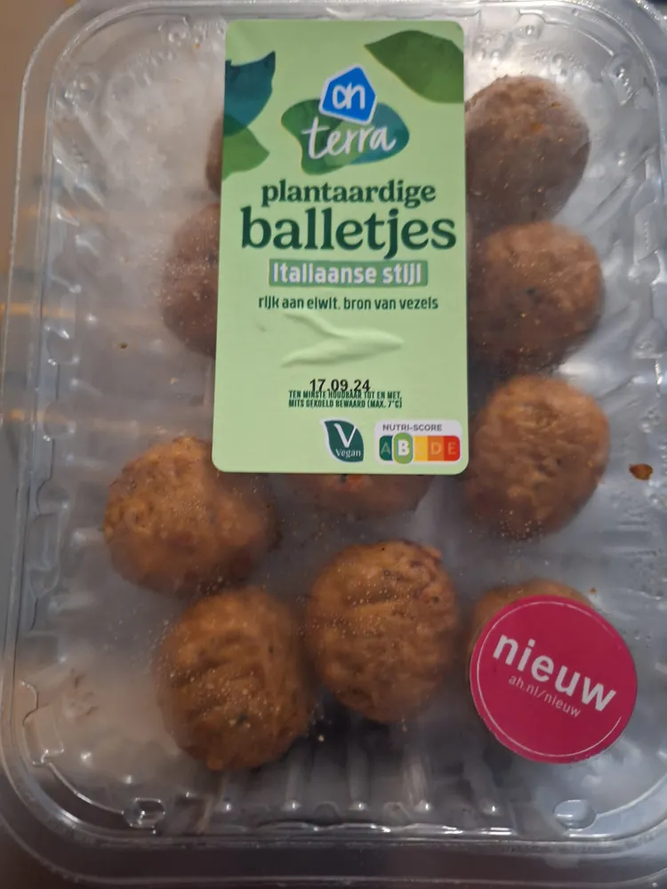 Plantaardige balletjes Italiaanse stijl