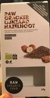 Raw Cracker Lijnzaad Hazelnood