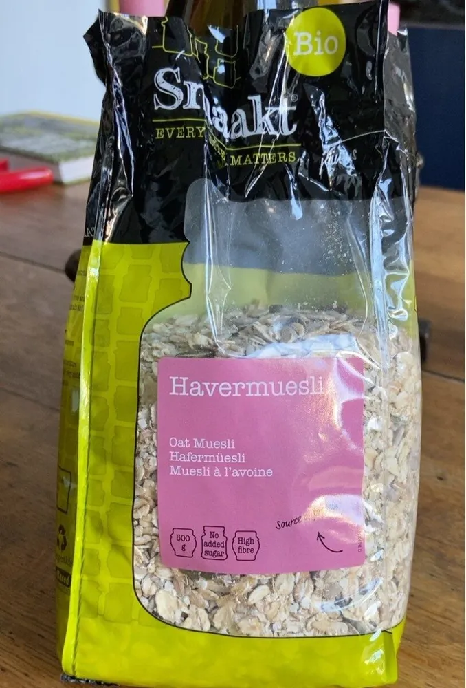 Muesli à l’avoine