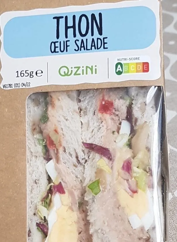 THON OEUF SALADE