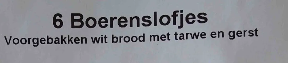 Boeren slofjes