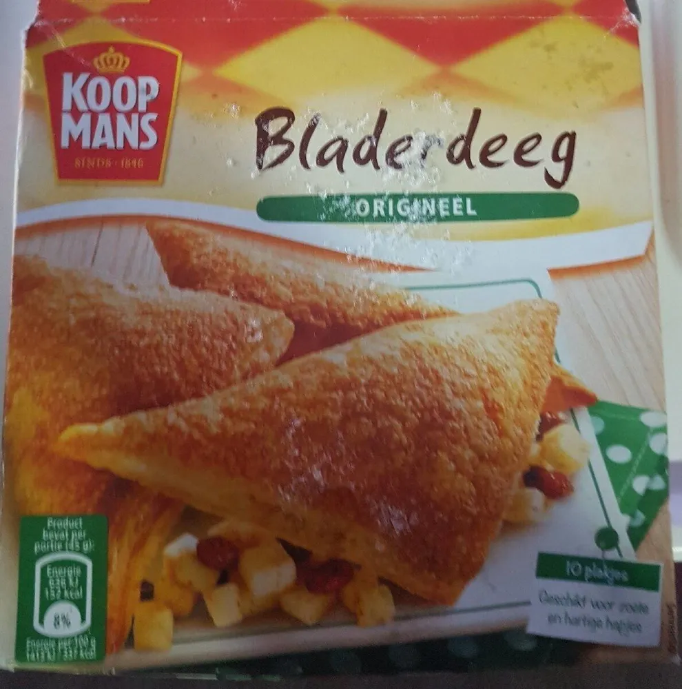 Patte feuilletée