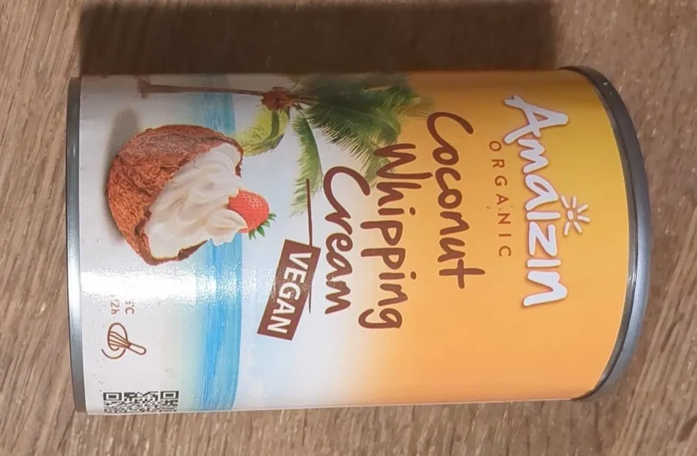 Coconut whipping cream