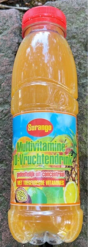 Multivitaminen 10 Vruchtendrink