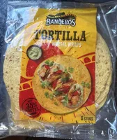 BANDEROS TORTILLA WORTEL WRAPS MET 35% WORTEL 6 ST