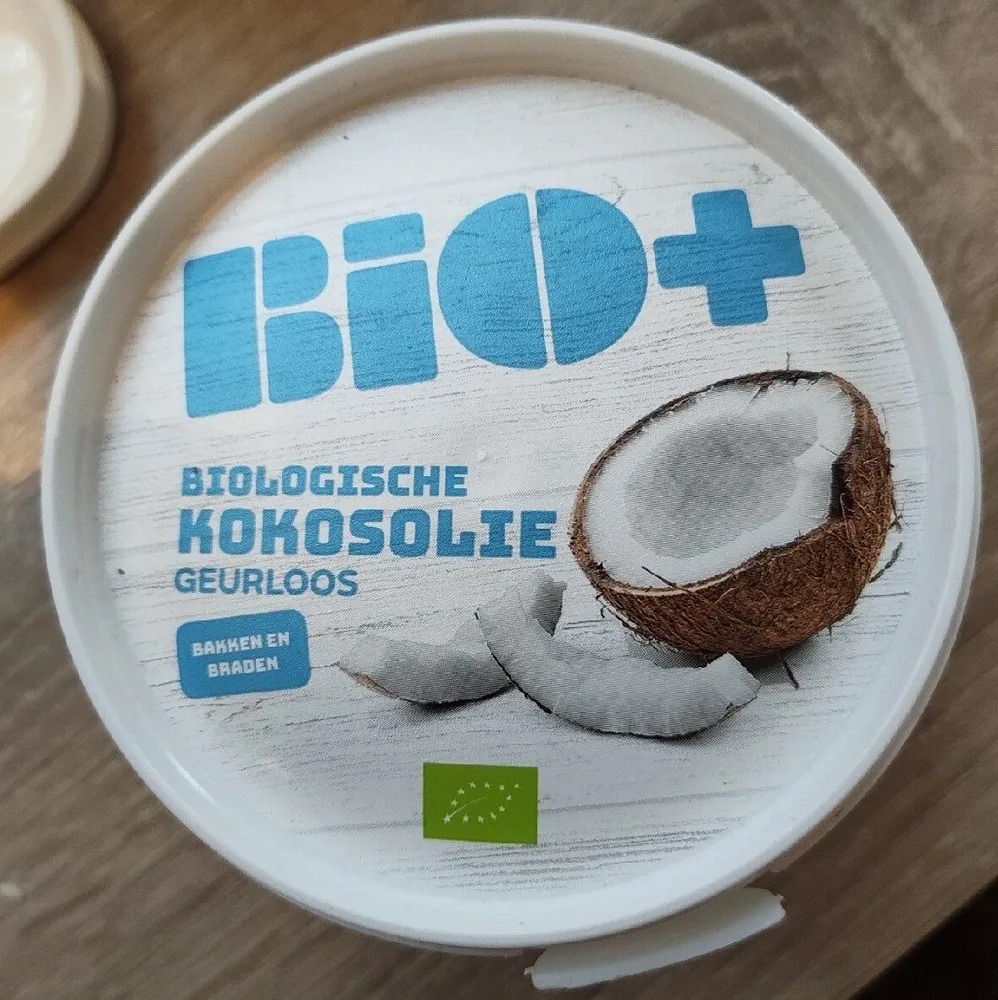 BIO+ BIOLOGISCHE KOKOSOLIE GEURLOOS BAKKEN EN BRAD