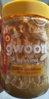 Pindakaas 100% met stukjes