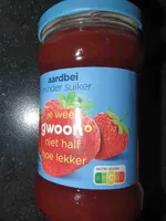 43% aardbei minder suiker minder Suiker je weet gw