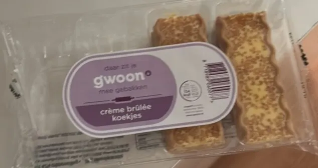 Creme brulee koekjes