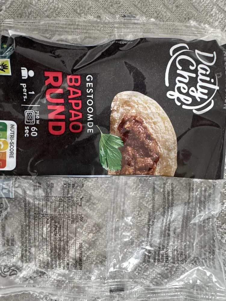 Gestoomde Bapao Rund
