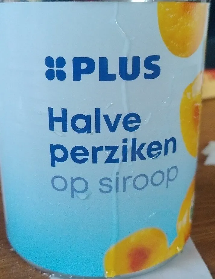 Halve Perzikken Op Siroop