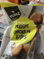 Mini veggie chicken bites