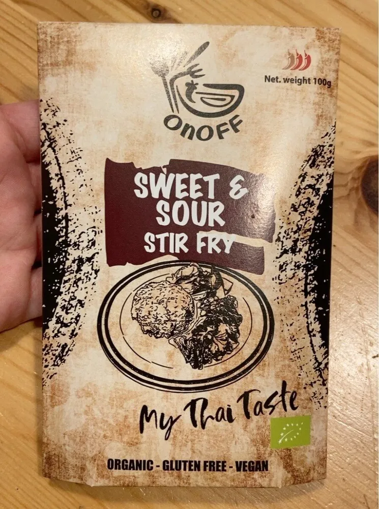 Sweet & Sour, stir fry