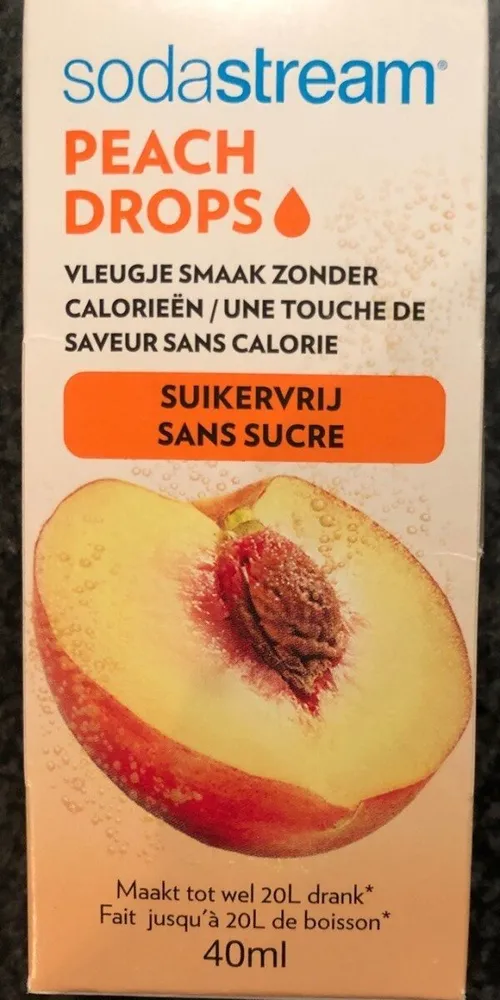 Sodastream Peach Drops