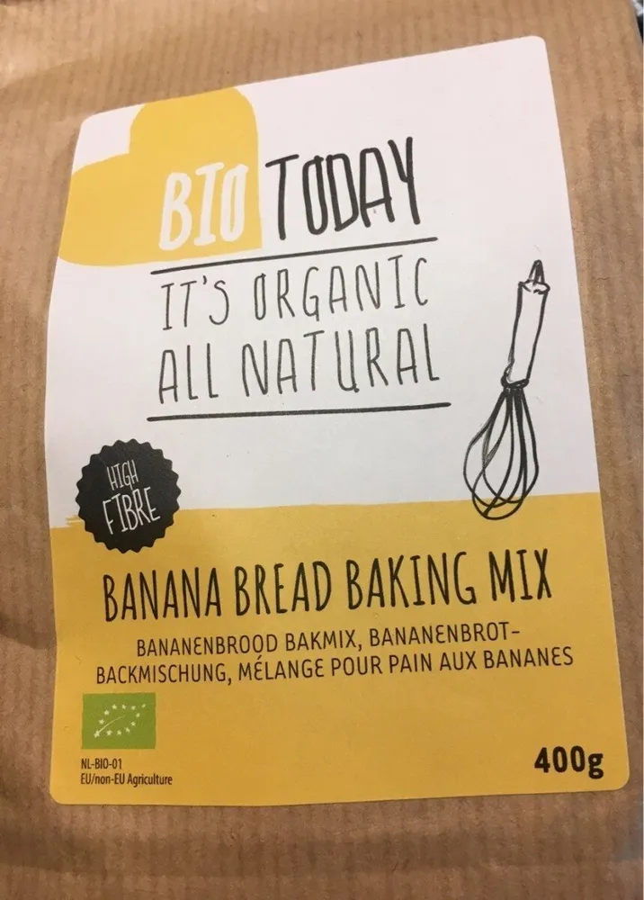 Banana bread backing mix