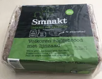 Volkoren roggebrood met lijnzaad
