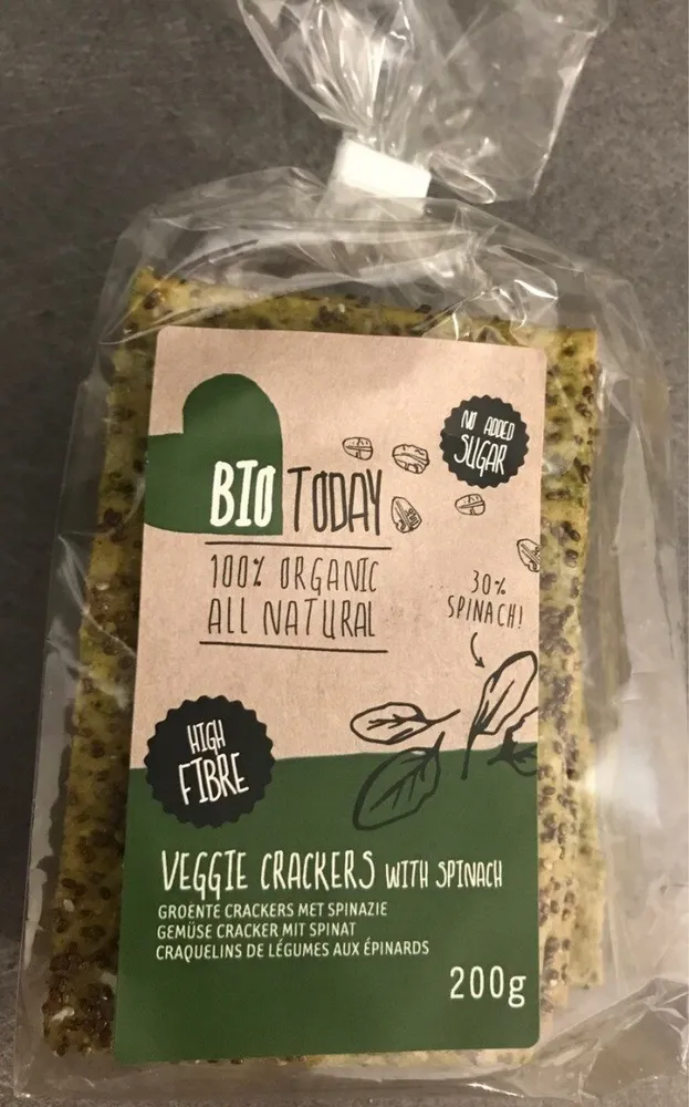 Veggie crackers