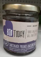 Bio today tartibade prunes raisins secs