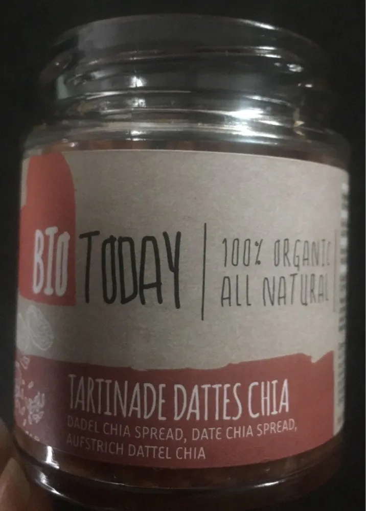 Tartinade dattes chia