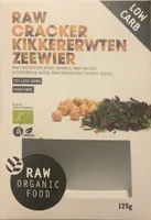 Raw cracker kikkererwten zeewier