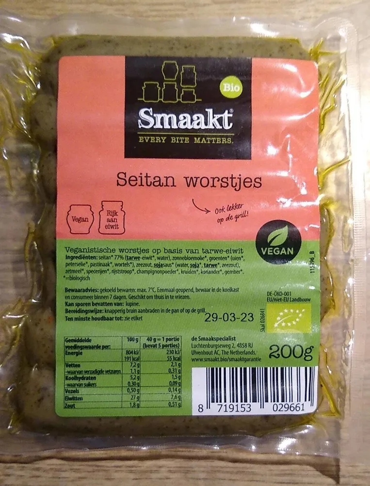 Seitan worstjes
