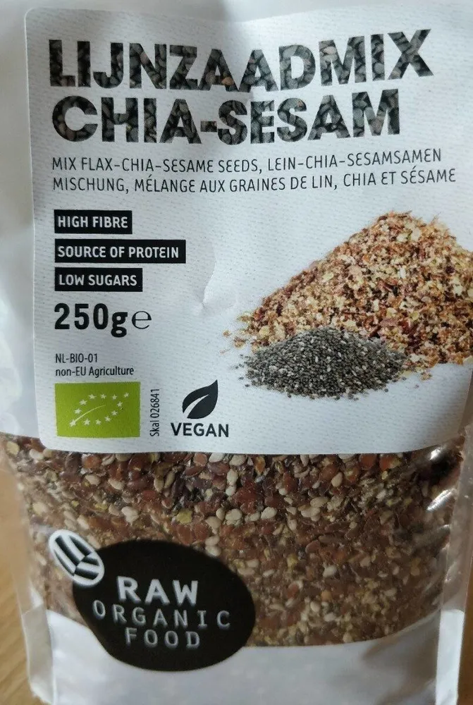 Mélange aux graines de lin, chia et sésame