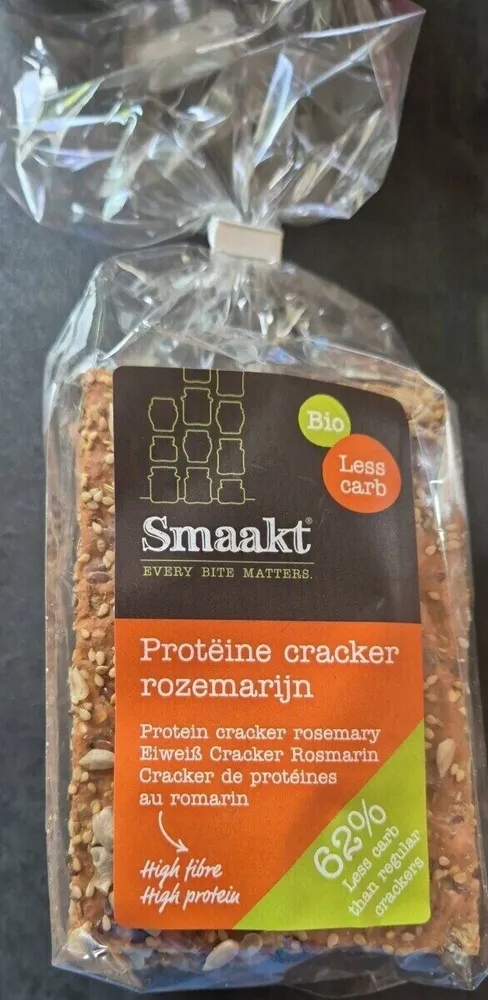 Crackers romarin protéiné