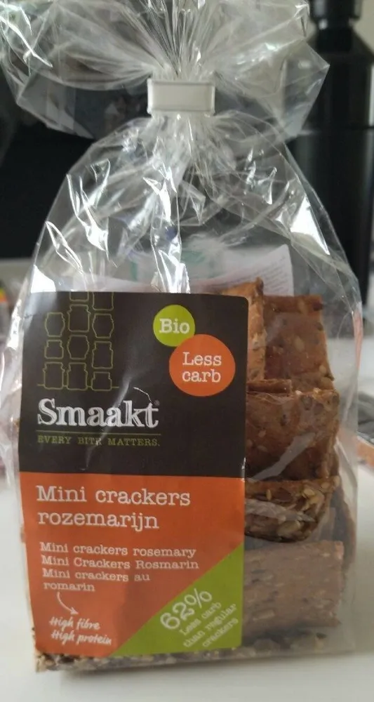 Mini crackers rozemarijn