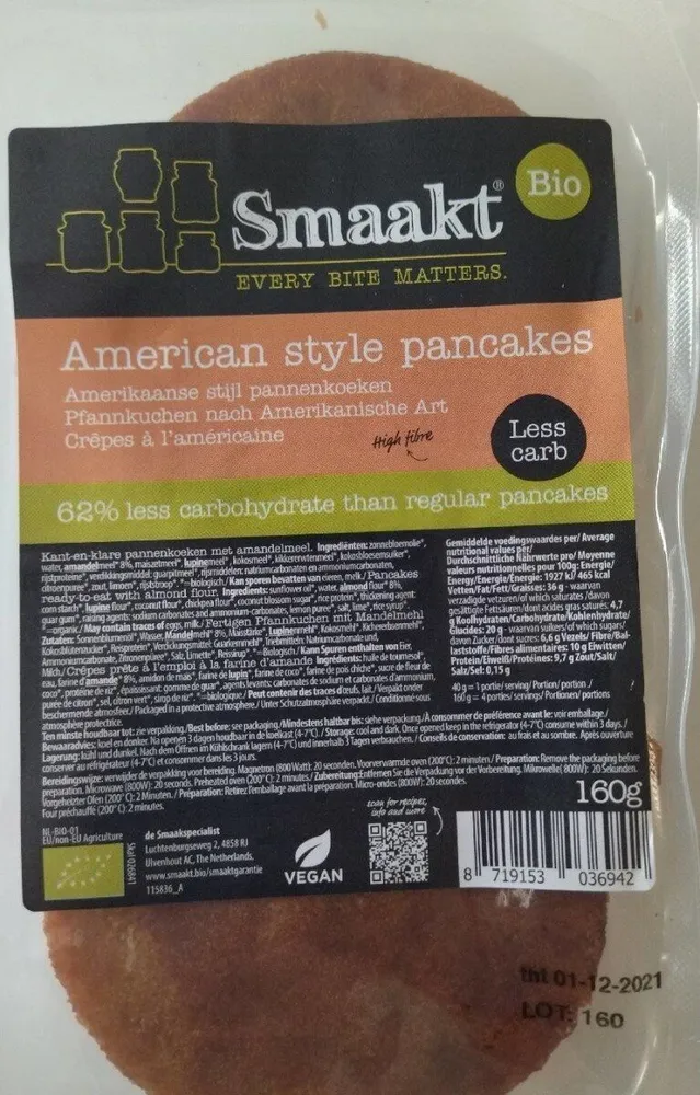 American style pancakes
