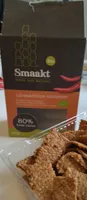 Lijnzaadchips chilipeper