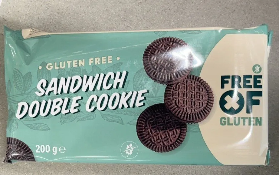 Sandwich double cookie